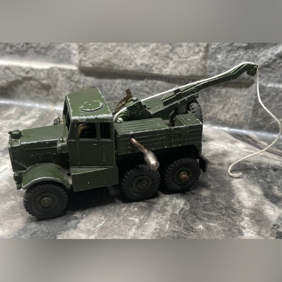 Dinky Supertoys Meccano Recovery Tractor Tow #661 Green Made In England - Picture 2 of 12